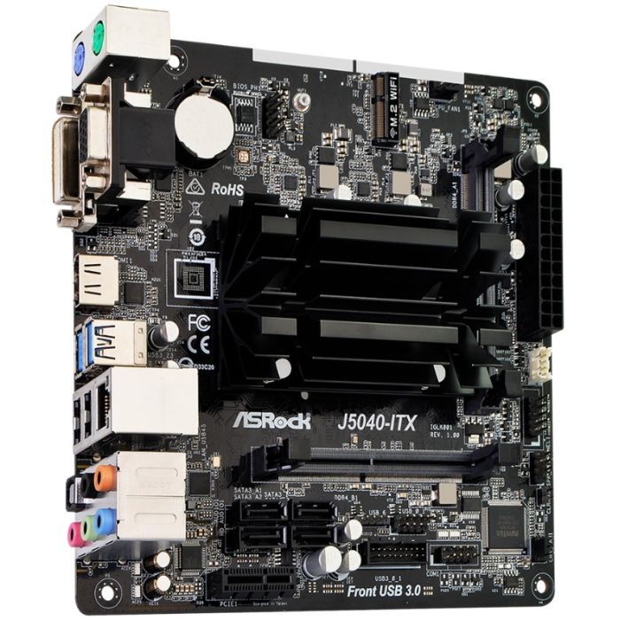 Материнская плата ASRock J5040-ITX изображение 3