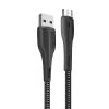 Дата кабель USB 2.0 AM to Micro 5P 1.0m led black ColorWay (CW-CBUM034-BK) зображення 2