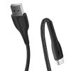 Дата кабель USB 2.0 AM to Micro 5P 1.0m led black ColorWay (CW-CBUM034-BK) зображення 3