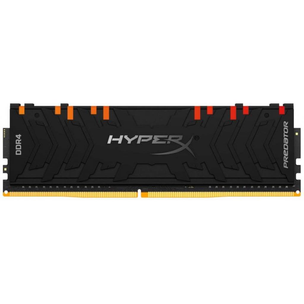 Модуль пам'яті для комп'ютера DDR4 16GB 3600 MHz HyperX Predator RGB Kingston Fury (ex.HyperX) (HX436C17PB3A/16)