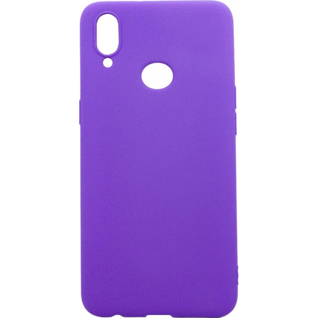 Чехол для мобильного телефона Dengos Carbon Samsung Galaxy A10s, purple (DG-TPU-CRBN-04)