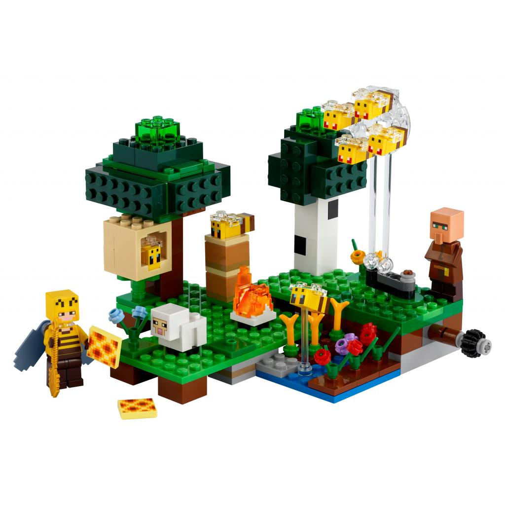 Конструктор LEGO Minecraft Бджолина ферма 238 деталей (21165) зображення 2