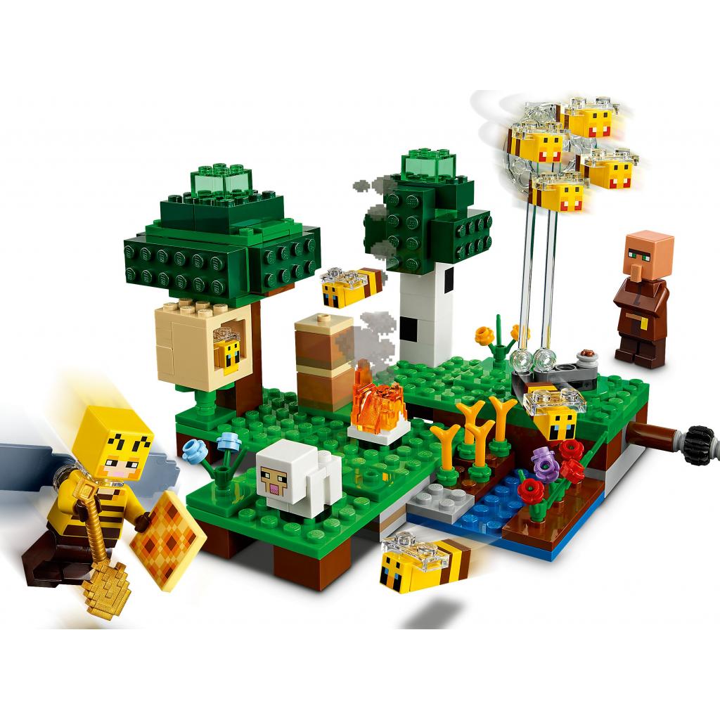 Конструктор LEGO Minecraft Пчелиная ферма 238 деталей (21165) изображение 4