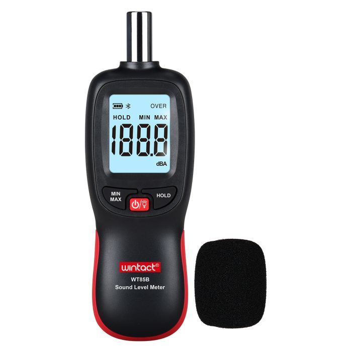 Вимірювач рівня шуму Wintact Bluetooth 30-130 дБ (WT85B) зображення 4