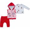 Набір дитячого одягу Tongs з жилетом (2824-68B-red) зображення 2