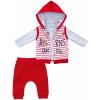 Набір дитячого одягу Tongs з жилетом (2824-68B-red)