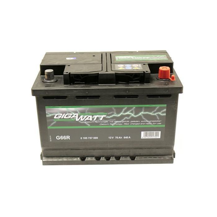 Акумулятор автомобільний GigaWatt 70А (0185757009)