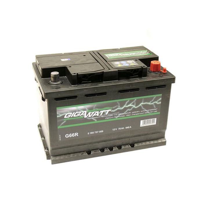 Акумулятор автомобільний GigaWatt 70А (0185757009) зображення 3