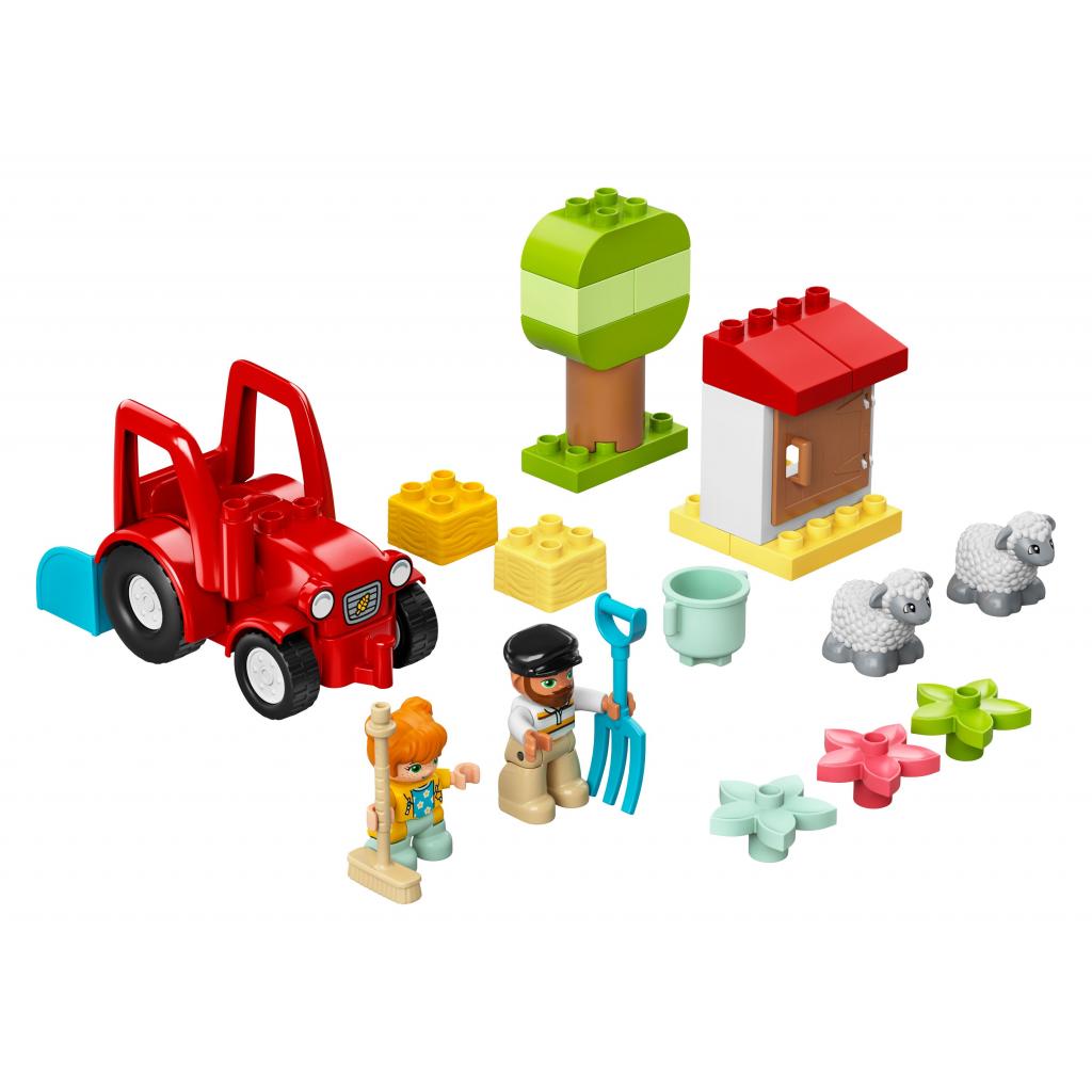 Конструктор LEGO DUPLO Town Фермерский трактор и животные (10950) изображение 2