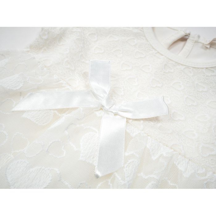Плаття дитяче Breeze з сердечками (14581-98G-cream) зображення 6