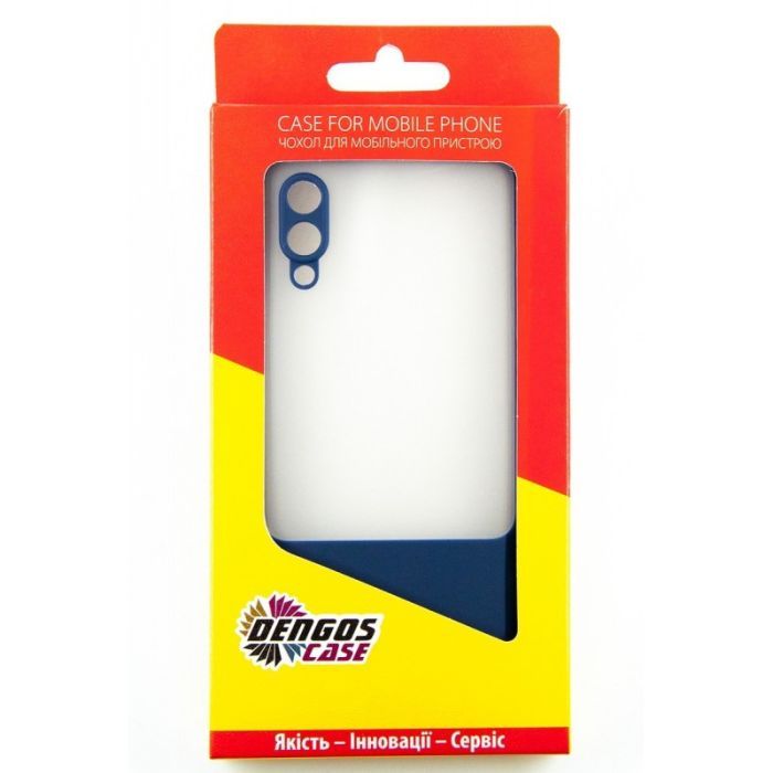 Чехол для мобильного телефона Dengos Matte Bng для Samsung Galaxy A02 (A022) (blue) (DG-TPU-BNG-04) изображение 3