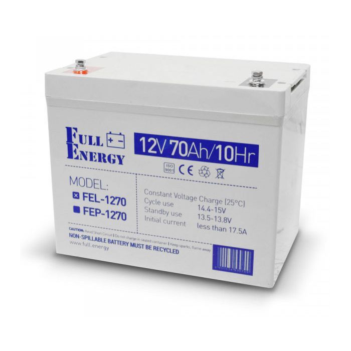 Батарея до ДБЖ Full Energy 12В 70Ач (FEL-1270)