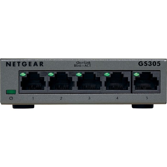 Коммутатор сетевой Netgear GS305 (GS305-300PES) изображение 2