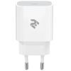 Зарядное устройство 2E USB-C Wall Charger PD3.0 DC5V/3A, 20W, white (2E-WC1USBC20W-W)