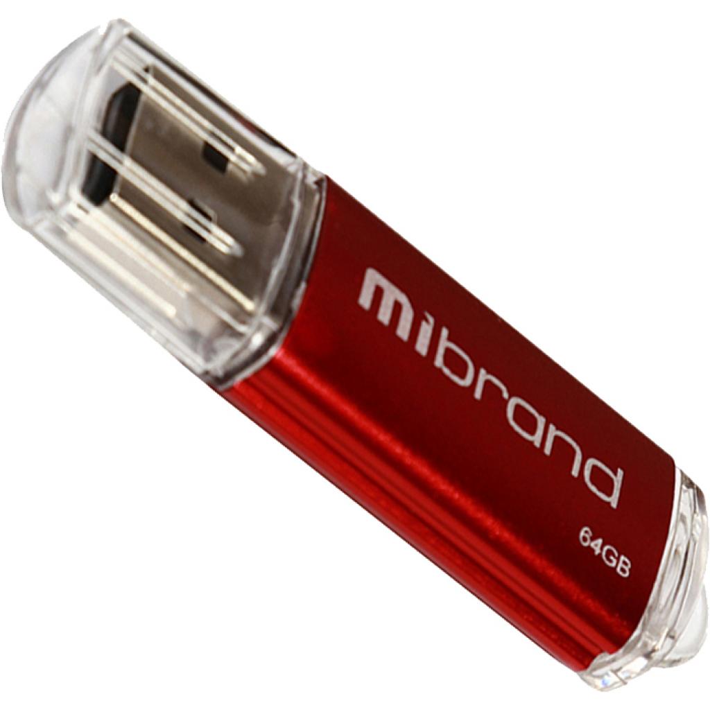 USB флеш накопитель Mibrand 64GB Cougar Black USB 2.0 (MI2.0/CU64P1B)