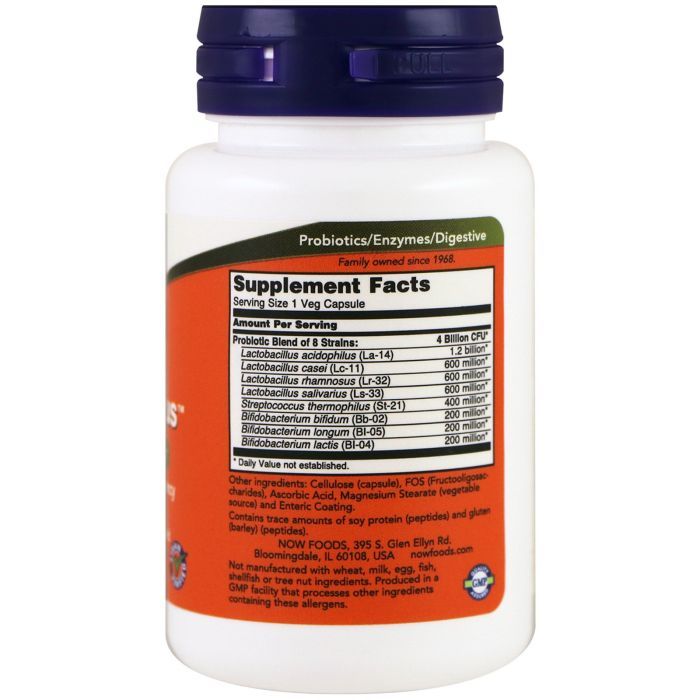 Пробиотики Now Foods Пробиотики для Улучшения Желудочного Тракта, Gr8-Dophilus, (NOW-02912) изображение 2