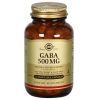 Амінокислота Solgar GABA (Гамма-Аміномасляна Кислота, GABA, 500 мг, 50 вегетаріа (SOL01210)