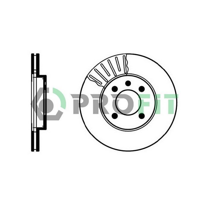 Тормозной диск Profit 5010-0207
