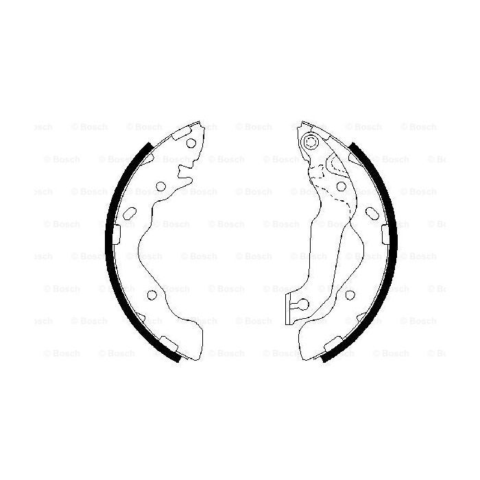 Гальмівні колодки Bosch 0 986 487 673 зображення 5