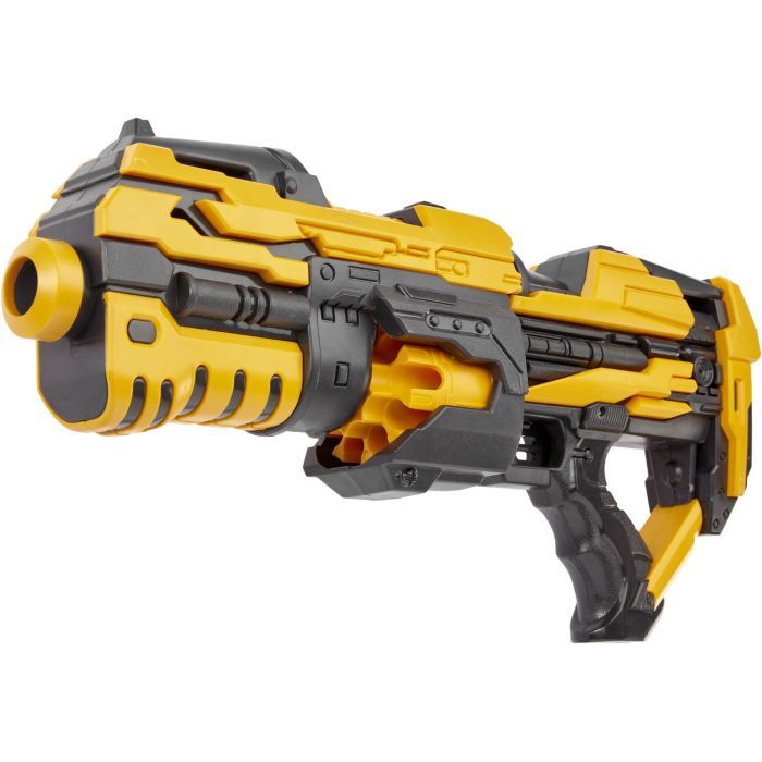 Игрушечное оружие ZIPP Toys Бластер + 14 патронов, жёлтый (FJ1056) изображение 3