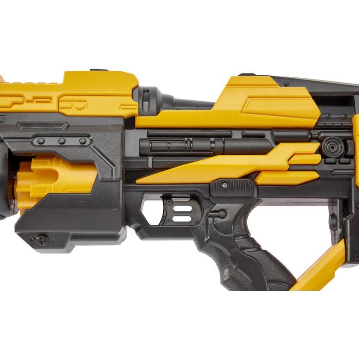 Игрушечное оружие ZIPP Toys Бластер + 14 патронов, жёлтый (FJ1056) изображение 5