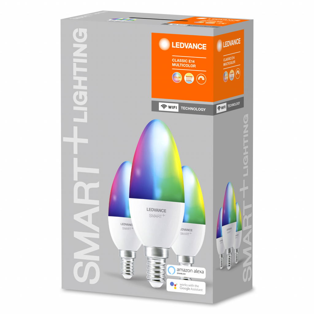 Умная лампочка Osram LEDSMART+ WiFi B40 5W (470Lm) 2700-6500K + RGB E14 (4058075485938) изображение 8