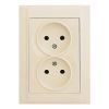 Розетка MAKEL Defne Крем (42010017)