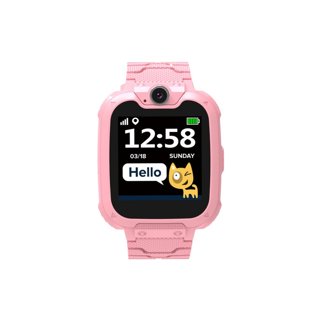 Смарт-часы Canyon CNE-KW31RR Kids smartwatch Tony, Pink (CNE-KW31RR) изображение 2
