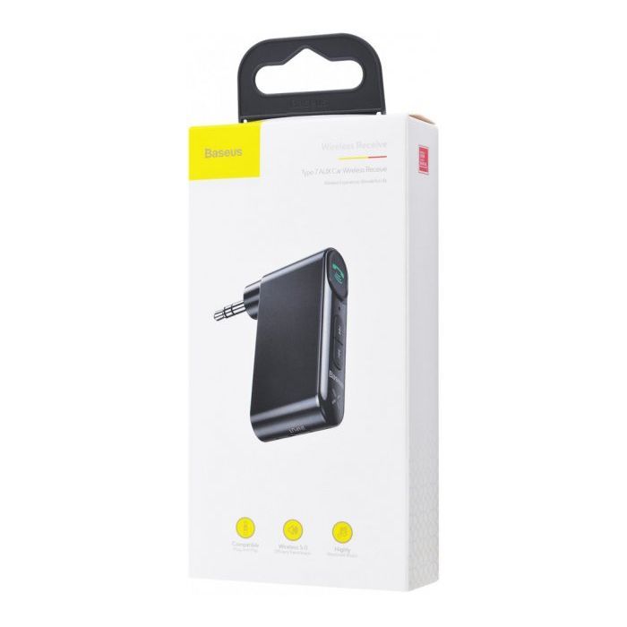 FM модулятор Baseus Qiyin Car Bluetooth Receiver (WXQY-01) зображення 3