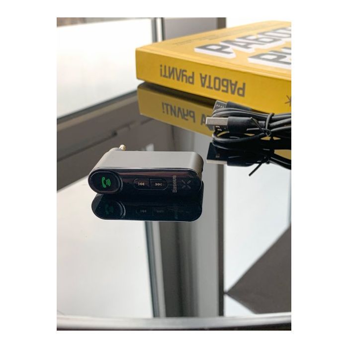 FM модулятор Baseus Qiyin Car Bluetooth Receiver (WXQY-01) зображення 5