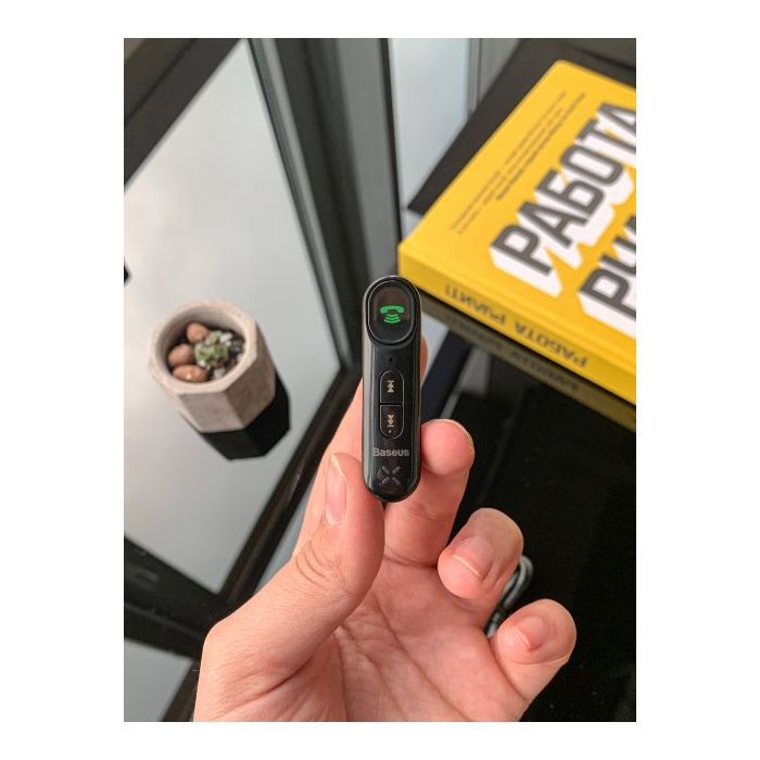 FM модулятор Baseus Qiyin Car Bluetooth Receiver (WXQY-01) зображення 6