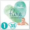 Підгузки Pampers Pure Protection Розмір 1 Newborn 2-5 кг 35 шт. (8001841023120)