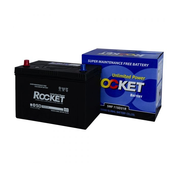 Аккумулятор автомобильный ROCKET 95Ah (SMF 115D31R) изображение 2