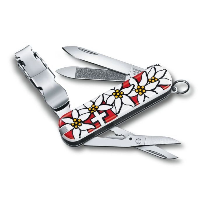 Нож Victorinox NailClip 580 Transparent Red (0.6463.T)