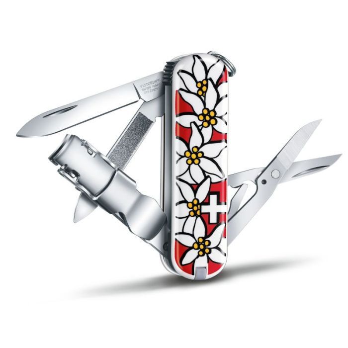 Нож Victorinox NailClip 580 Transparent Red (0.6463.T) изображение 2