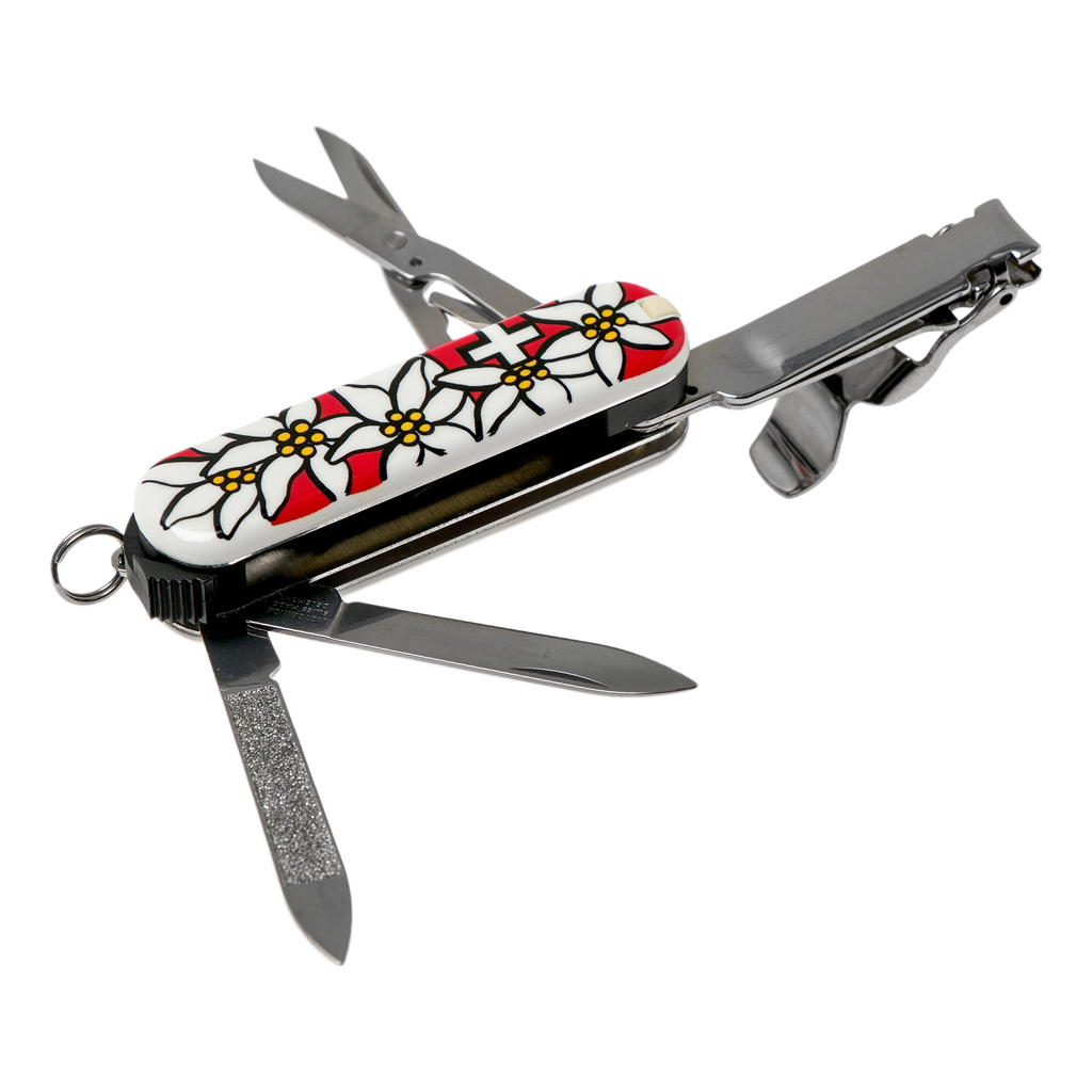 Нож Victorinox NailClip 580 Transparent Red (0.6463.T) изображение 3
