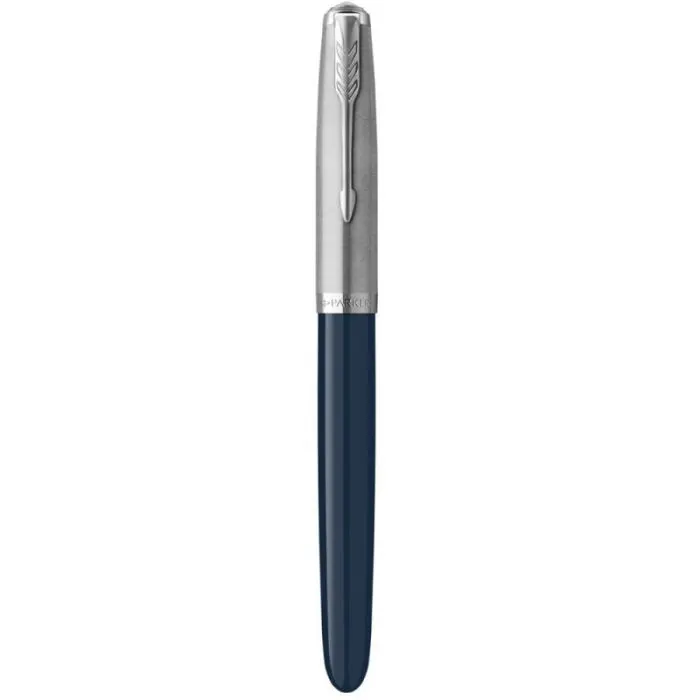 Ручка пір'яна Parker PARKER 51 Midnight Blue CT  FP F (55 211) зображення 6