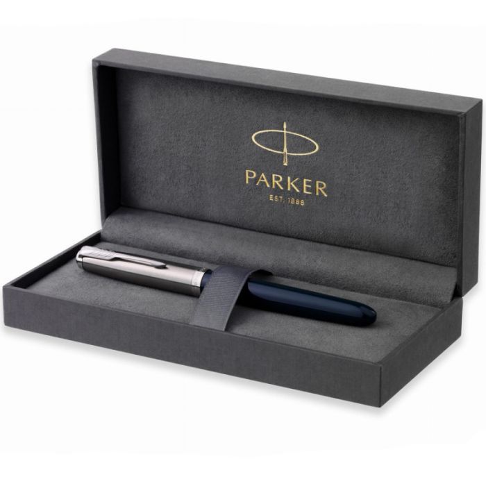 Ручка перьевая Parker PARKER 51 Midnight Blue CT  FP F (55 211) изображение 7