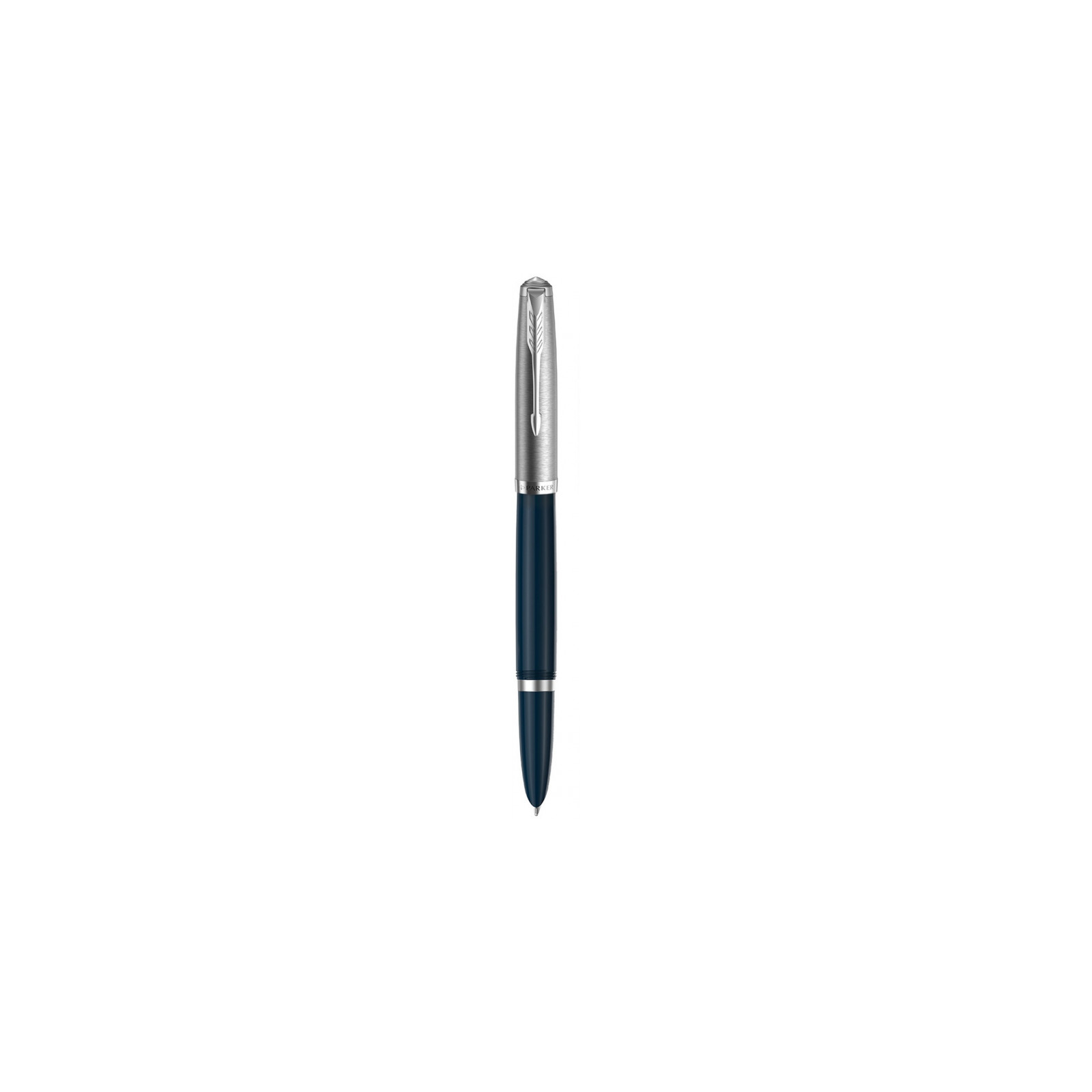 Ручка пір'яна Parker PARKER 51 Midnight Blue CT  FP F (55 211)