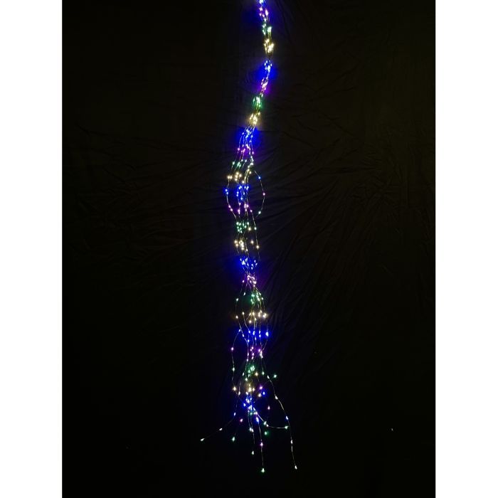 Гирлянда Novogod`ko Конский хвост 480 LED, RGB, 3м. 8 режимов (974215) изображение 2