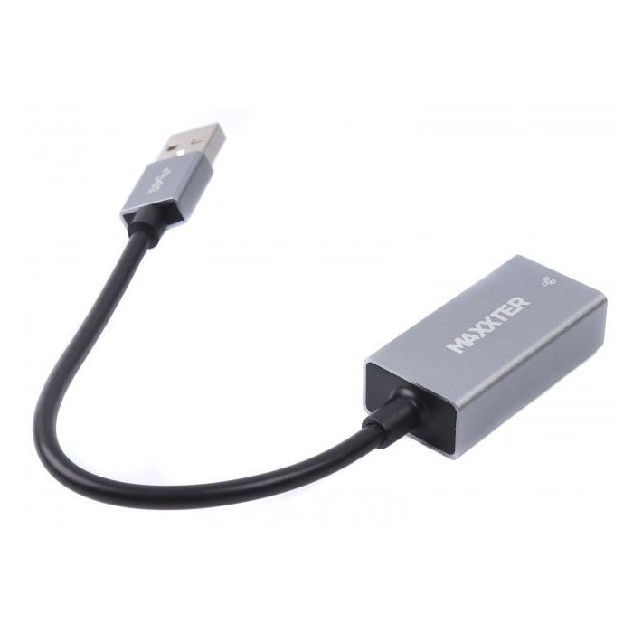 Адаптер Maxxter USB to Ethernet 100 Mbps (NEA-U2-01) изображение 2