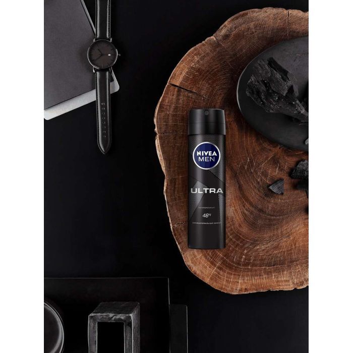 Антиперспирант Nivea Men Deep Black Charcoal 150 мл (4006000008202/9005800379845) изображение 2