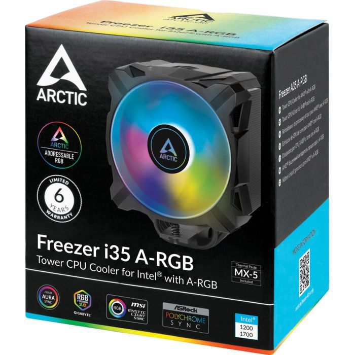 Кулер для процессора Arctic Freezer I35 ARGB (ACFRE00104A) изображение 8