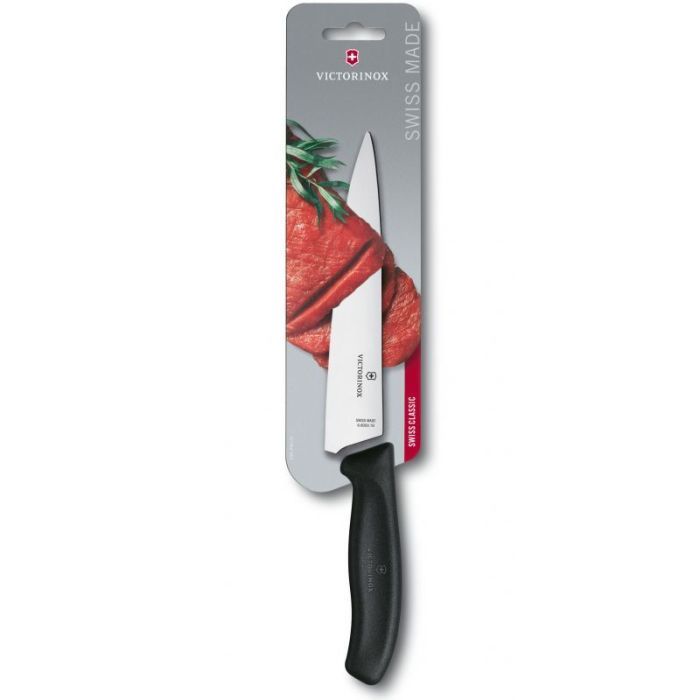 Кухонный нож Victorinox SwissClassic Carving 19 см Black (6.8003.19B)