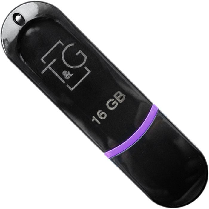 USB флеш накопитель T&G 16GB 012 Classic Series Black USB 2.0 (TG012-16GBBK)