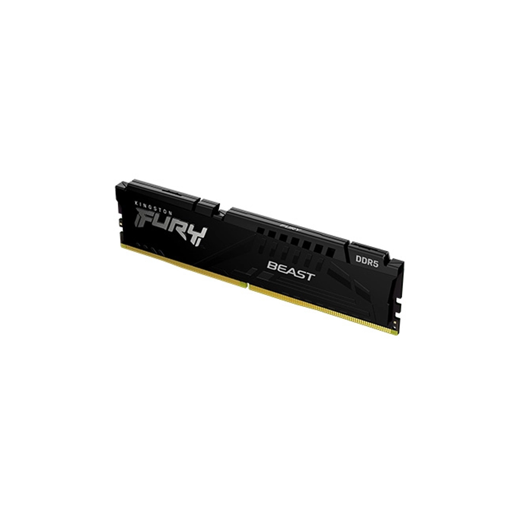 Модуль пам'яті для комп'ютера DDR5 32GB 6000 MHz Beast Black Kingston Fury (ex.HyperX) (KF560C40BB-32) зображення 2