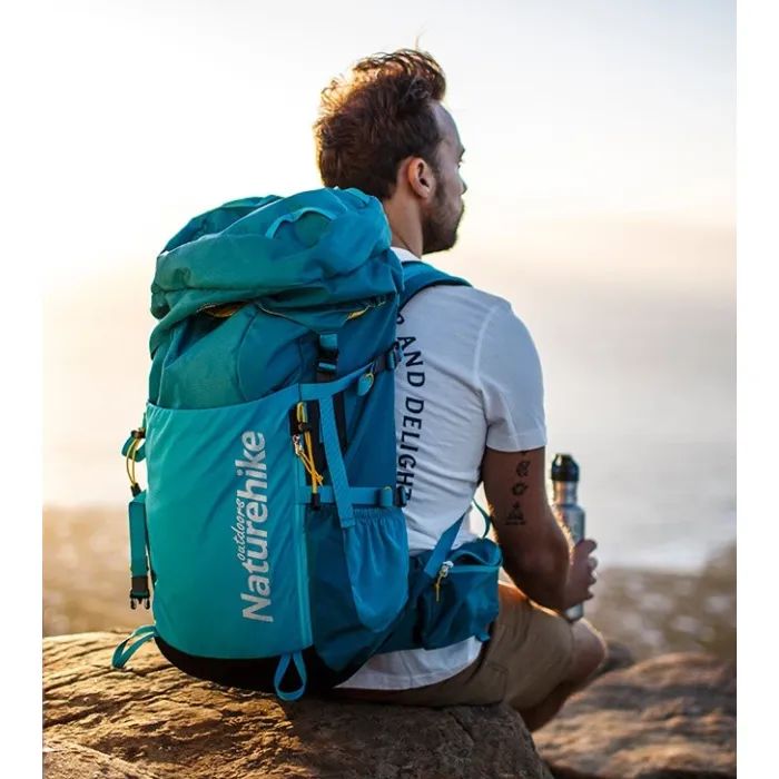 Рюкзак туристический Naturehike NH18Y045-Q 45 л Blue (6927595730508) изображение 4