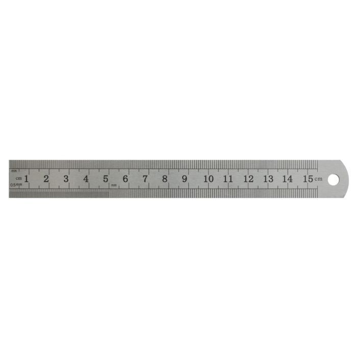 Лінійка H-Tone сталева 15 см (SCALE-HT-JJ30447-15)