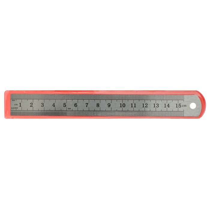 Лінійка H-Tone сталева 15 см (SCALE-HT-JJ30447-15) зображення 3