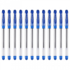 Ручка масляна Baoke 0.5 мм, з грипом синя Silky (PEN-BAO-B36-BL) зображення 3